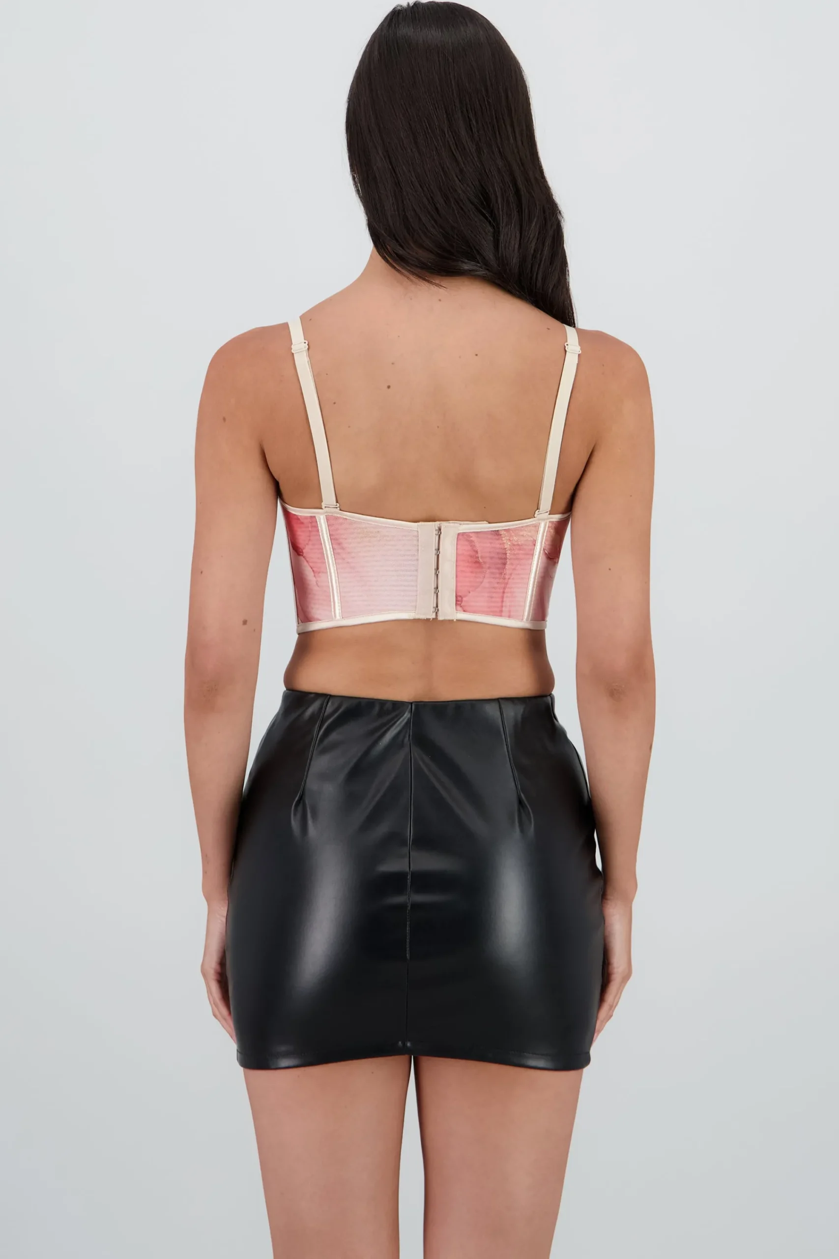 Shasa Marble Print Corset