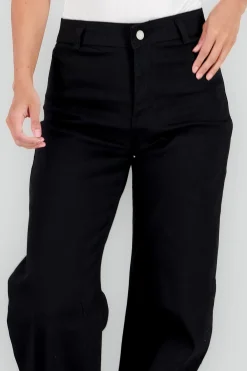 Shasa Marine Wide Leg Jeans