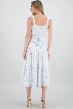 Shasa Maxi Dress with Nature Print