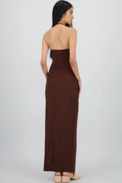 Shasa Maxi Dress with Waist Knot Detail