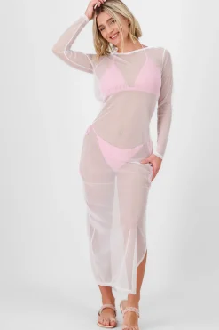 Shasa Mesh Beach Cover Up
