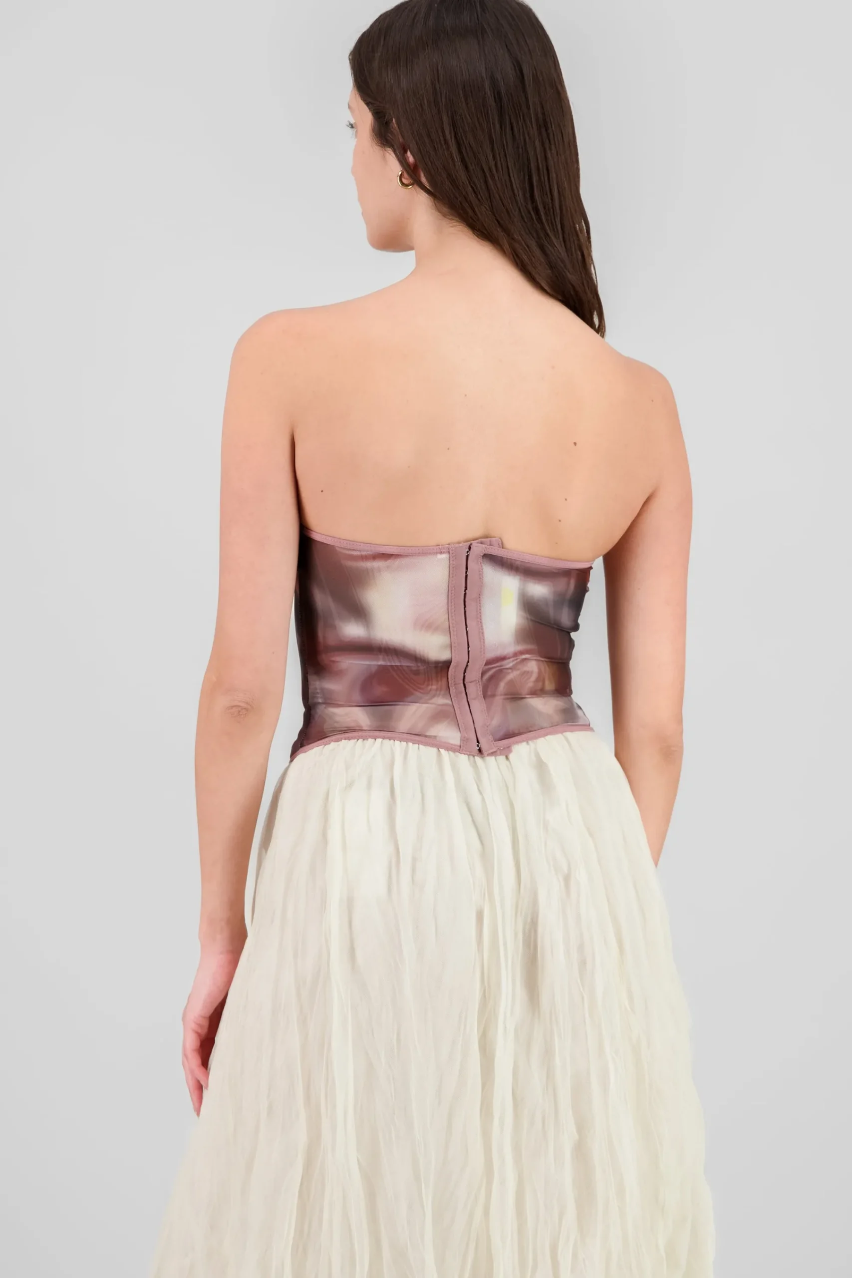 Shasa Mesh Corset Top