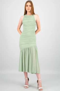 Shasa Mesh Maxi Dress