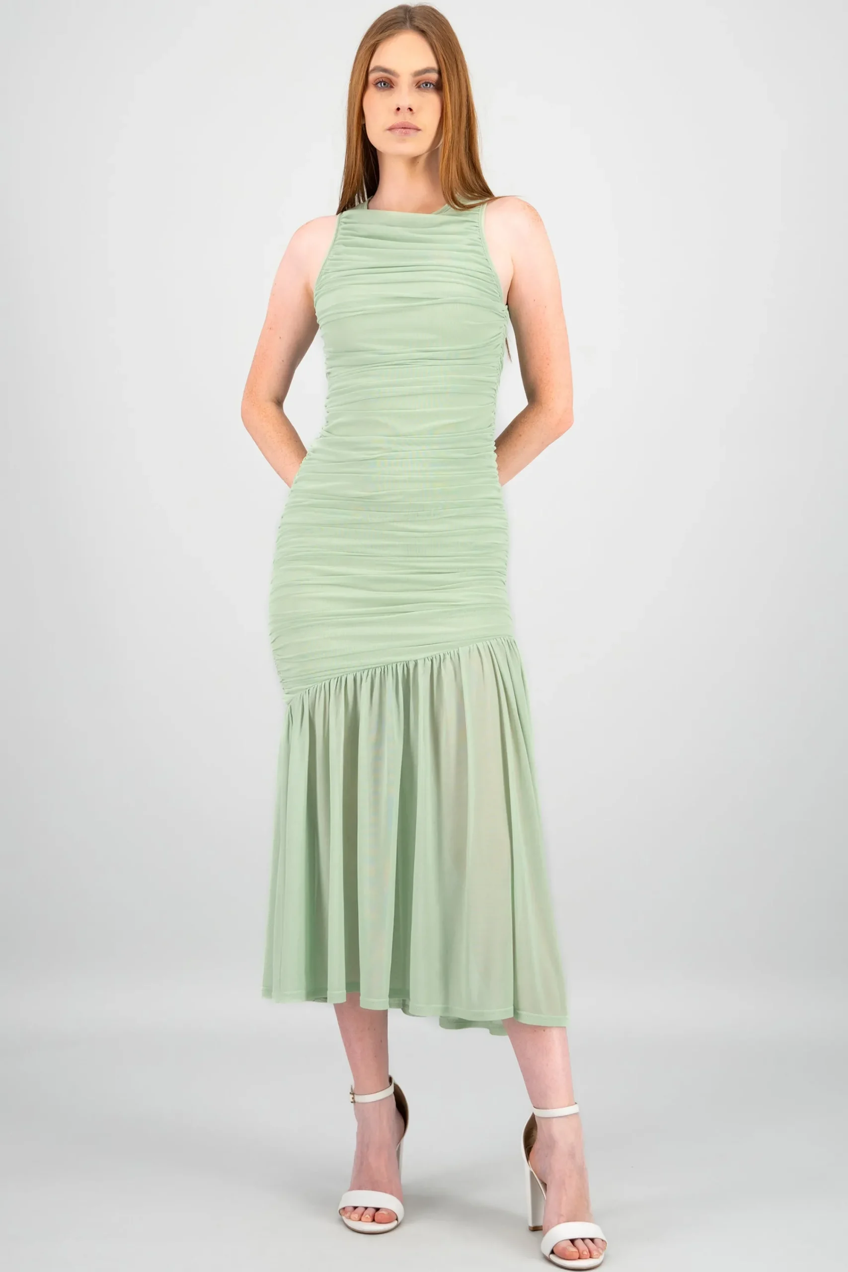Shasa Mesh Maxi Dress