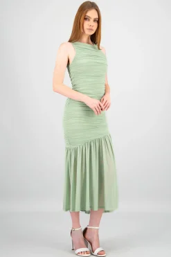 Shasa Mesh Maxi Dress