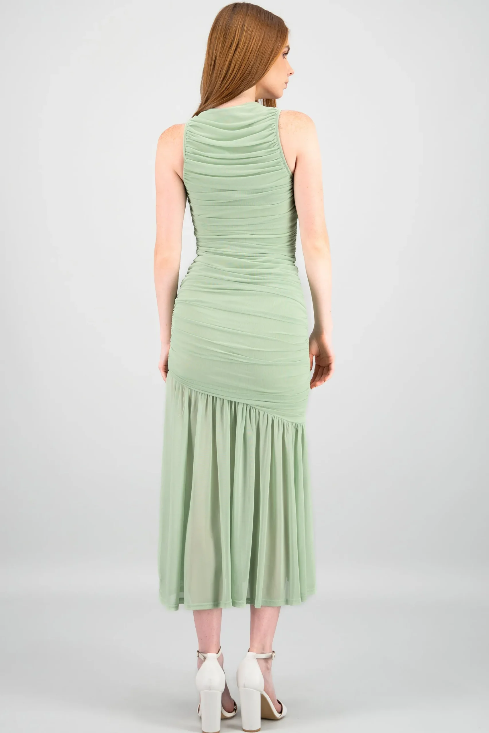 Shasa Mesh Maxi Dress