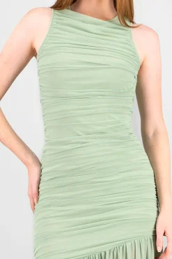 Shasa Mesh Maxi Dress