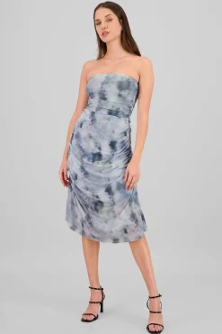 Shasa Mesh Midi Dress
