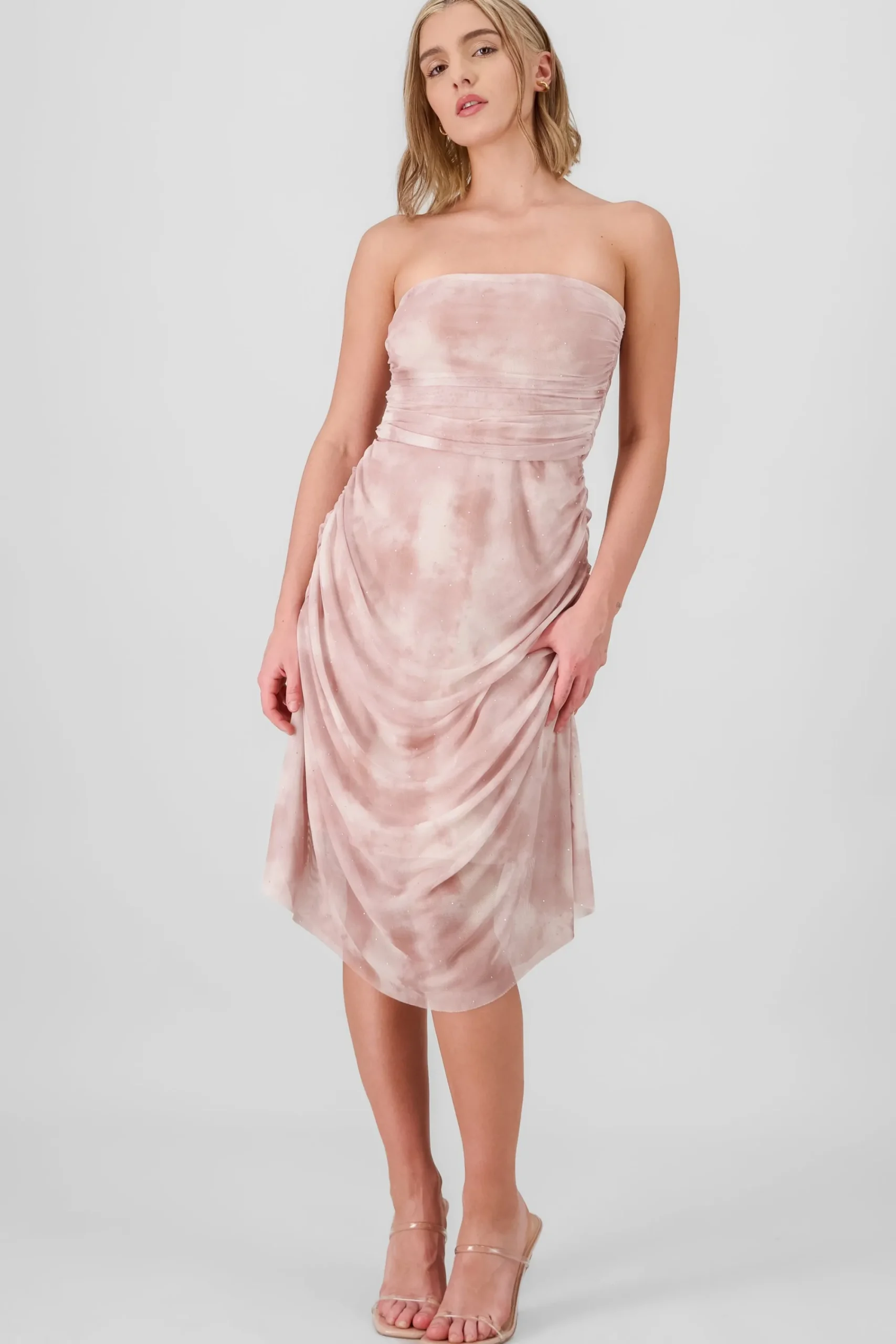 Shasa Mesh Midi Dress