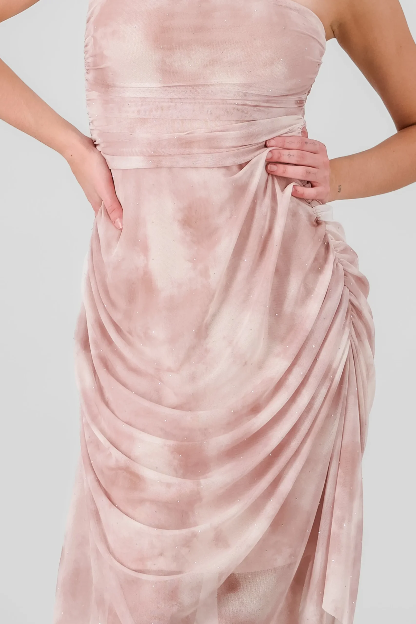 Shasa Mesh Midi Dress