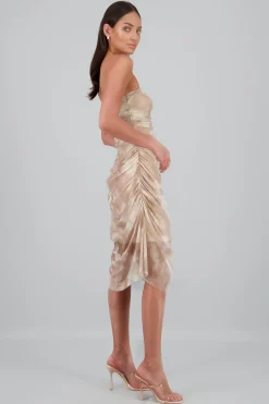 Shasa Mesh Midi Dress