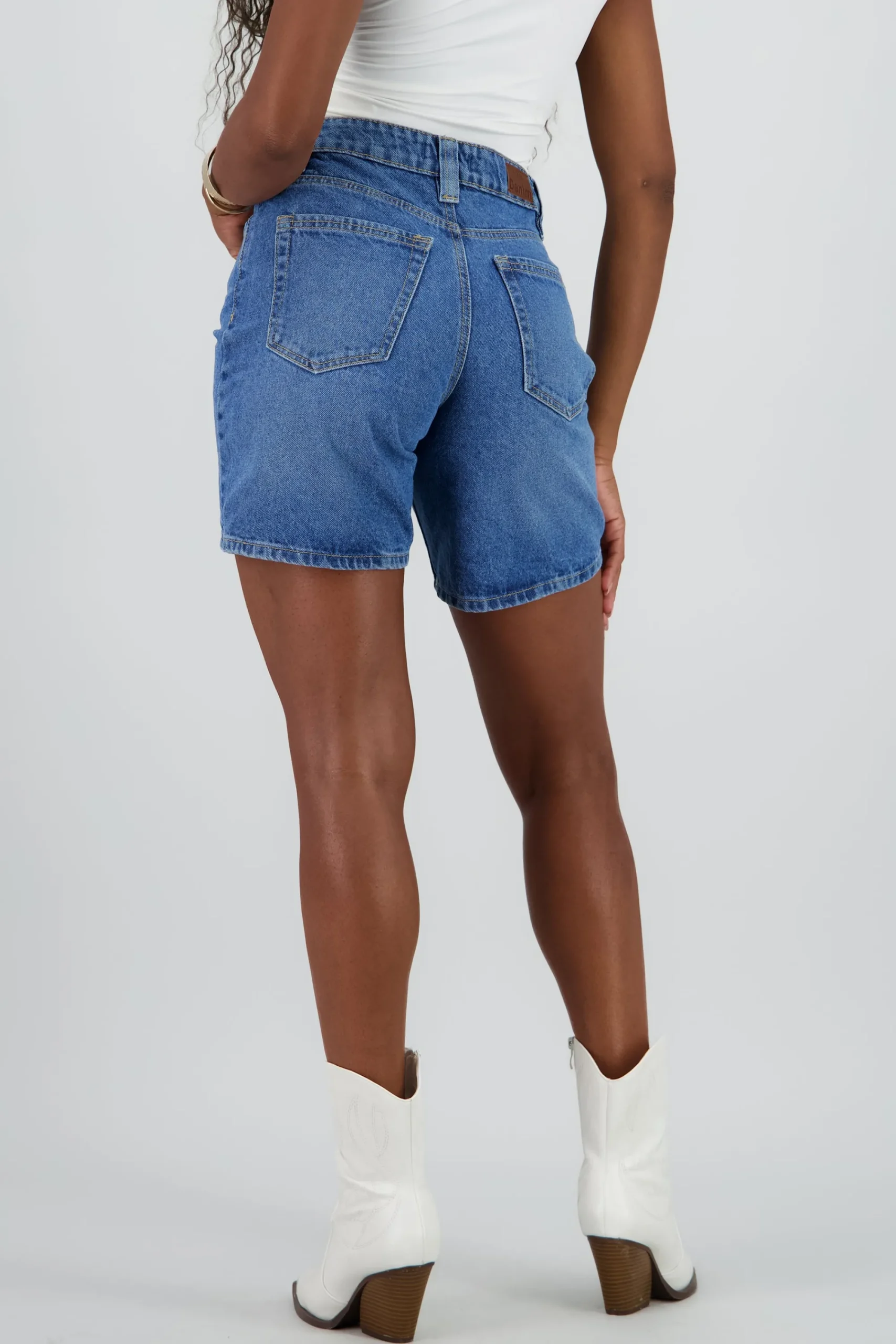 Shasa Mid Rise Baggy Shorts