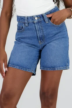 Shasa Mid Rise Baggy Shorts