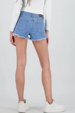 Shasa Mid Rise Button Shorts