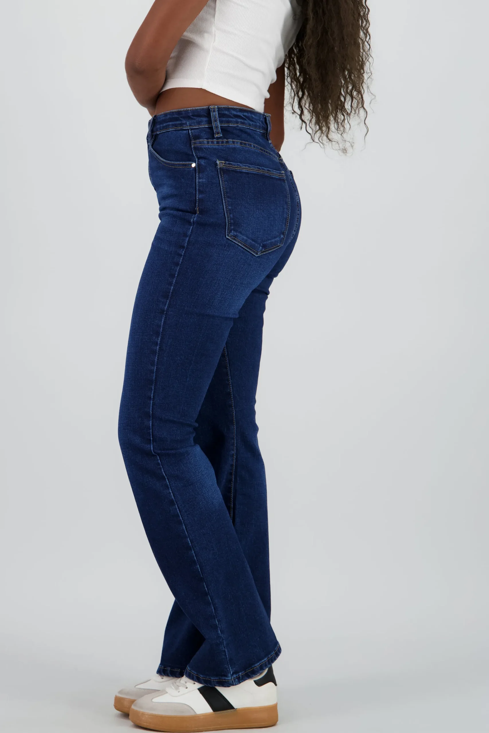 Shasa Mid Rise Flare Jeans