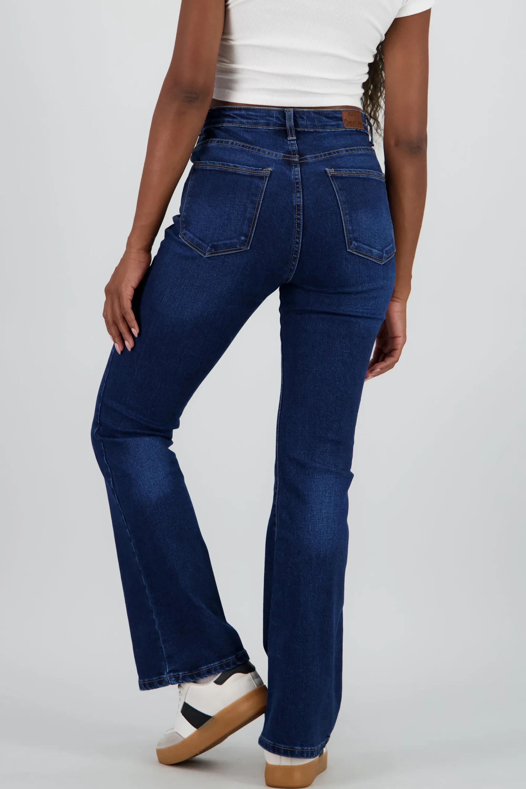 Shasa Mid Rise Flare Jeans
