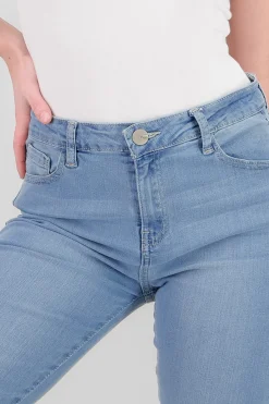 Shasa Mid Rise Flared Jeans