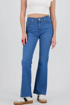 Shasa Mid Rise Flared Jeans