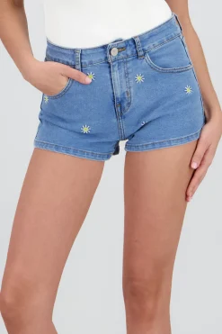 Shasa Mid Rise Floral Shorts