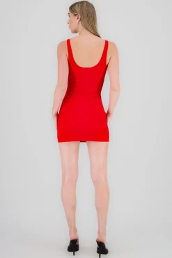 Shasa Mini Bodycon Strap Dress