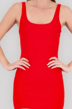 Shasa Mini Bodycon Strap Dress