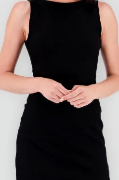 Shasa Mini Dress with Open Back Detail