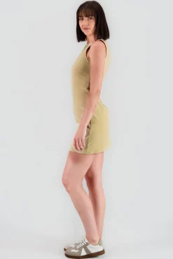 Shasa Mini Dress with Open Back Detail