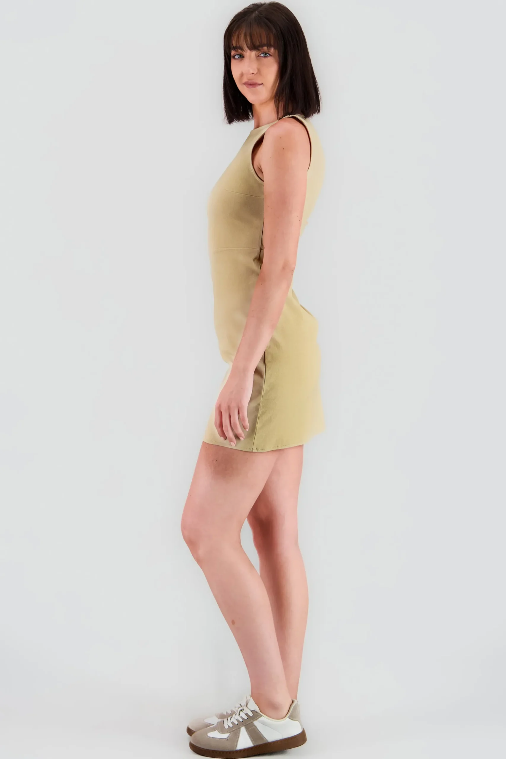 Shasa Mini Dress with Open Back Detail