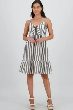 Shasa Mini Dress with Ruffle Detail