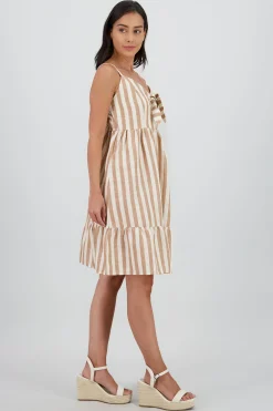 Shasa Mini Dress with Ruffle Detail