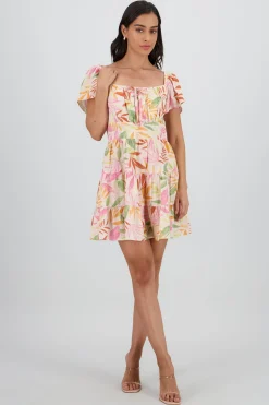 Shasa Mini Dress with Sleeves