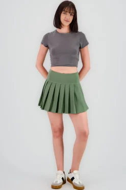 Shasa Mini Pleated Skirt