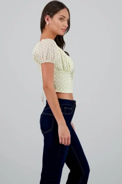 Shasa Mini Polka Dot Blouse