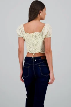 Shasa Mini Polka Dot Blouse
