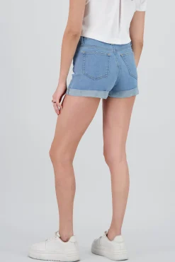 Shasa Mini Rolled Hem Shorts