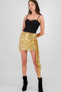 Shasa Mini Sequin Skirt