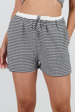 Shasa Mini Shorts with Elastic Waistband