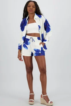 Shasa Mini Shorts with Elastic Detail