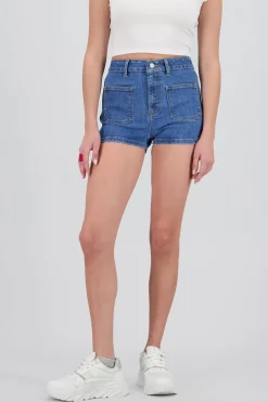 Shasa Mini Shorts with Front Pockets