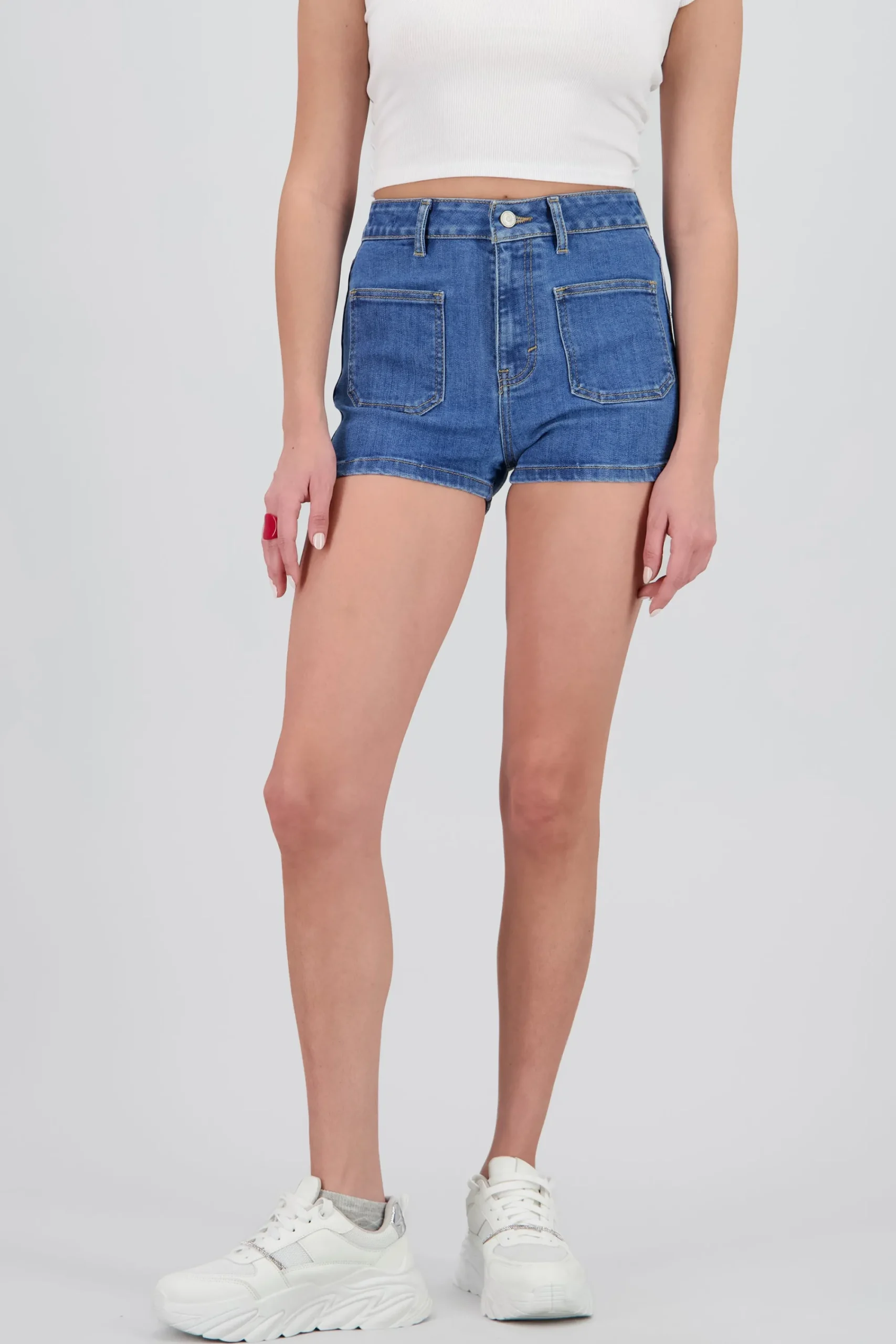 Shasa Mini Shorts with Front Pockets