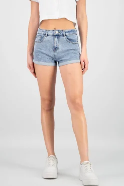 Shasa Mini Shorts with Hem