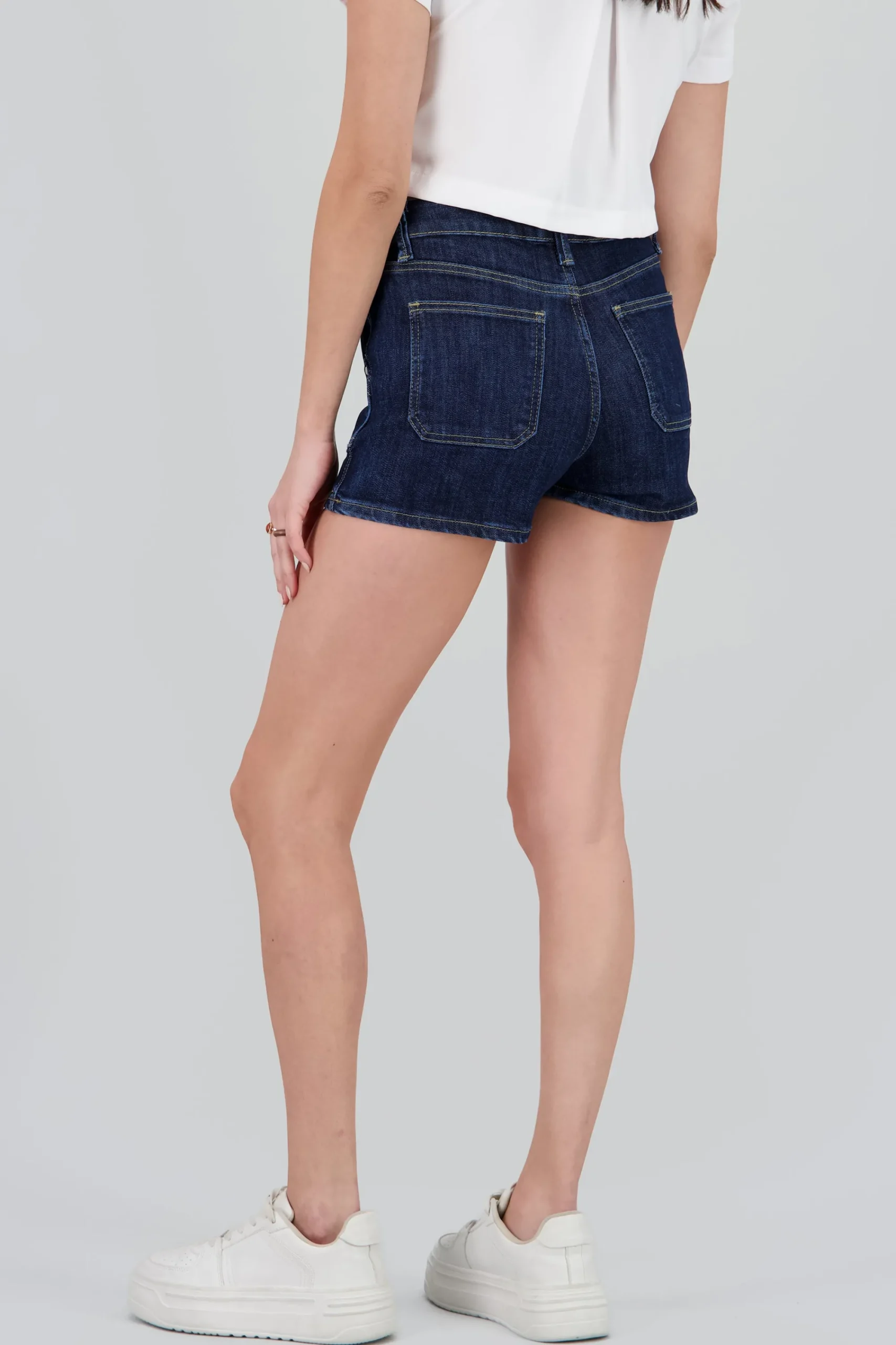 Shasa Mini Shorts with Patch Pocket
