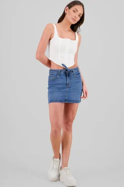 Shasa Mini Skirt with Belt