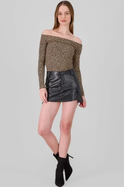 Shasa Mini Skirt with Cargo Pockets