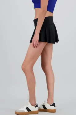 Shasa Mini Skirt with Double Details