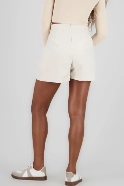 Shasa Mini Skirt with Pleated Waistband Detail