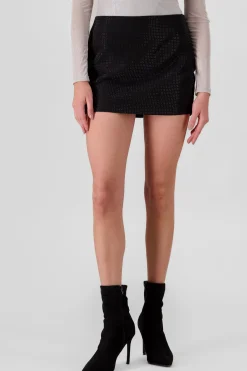 Shasa Mini Skirt with Sequins