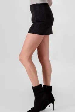Shasa Mini Skirt with Sequins