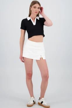 Shasa Mini Skort with Slit