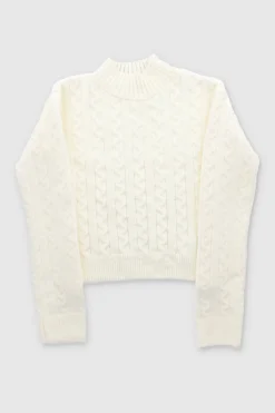 Shasa MockNeck Knit Sweater